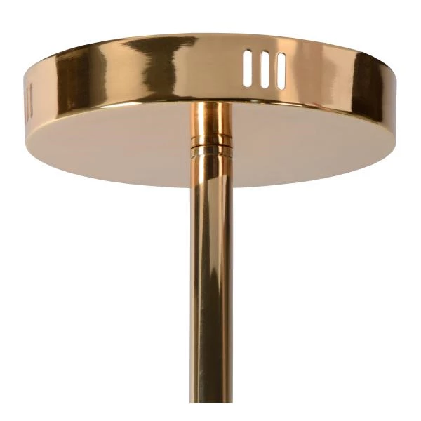 Lucide ALARA - Pendant light - Ø 72 cm - LED - G4 - 6x1,5W 2700K - Gold - detail 2